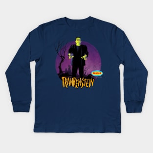 Aurora Frankenstein Kids Long Sleeve T-Shirt